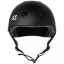 Skateboard helmet S-One Mega Lifer Black Matte 2024 