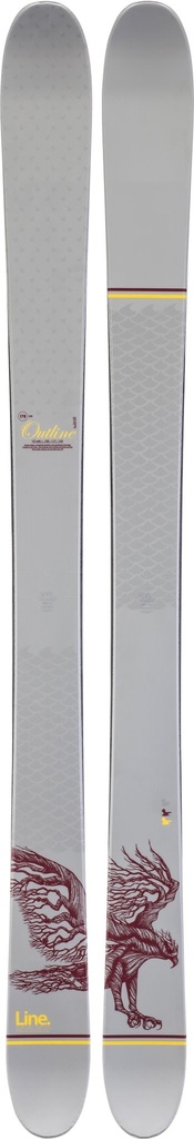 Ski Line Outline 2020 